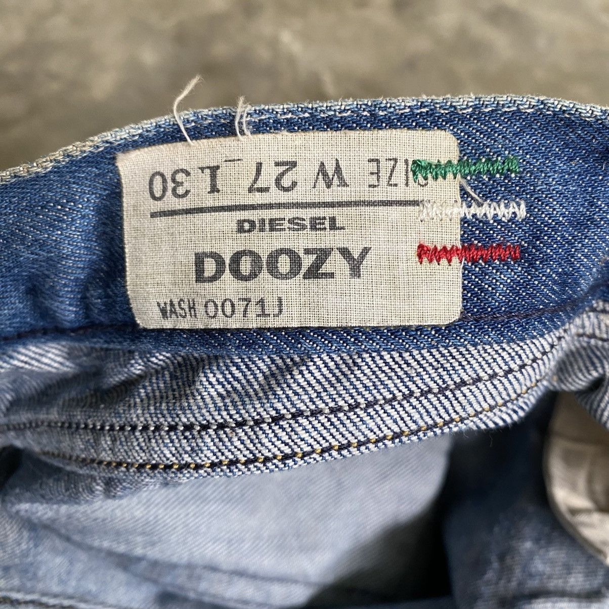 Diesel 2000s Diesel Doozy Distresed Pants Size US 27 - 10 Thumbnail