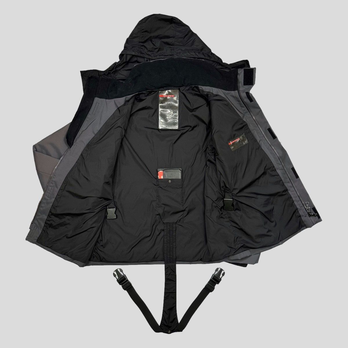 Prada Prada Sport AW99 Crotch Strap Ski Jacket - IT52 Size US L / EU 52-54 / 3 - 3 Thumbnail