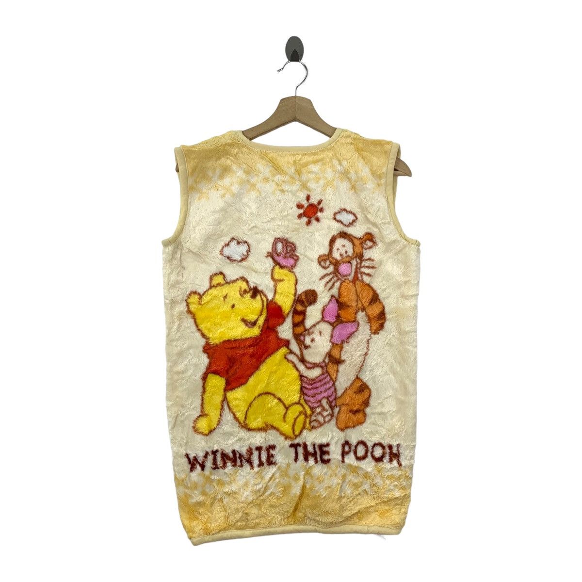 Disney Winnie The POOH Disney Cartoon Big Logo Fleece Vest Sweater Size US S / EU 44-46 / 1 - 1 Thumbnail