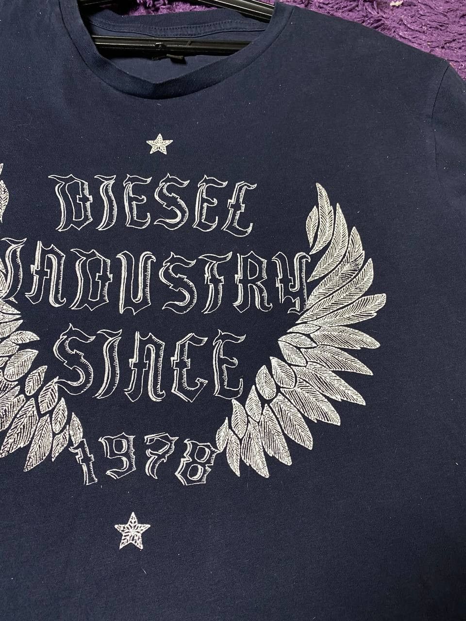 Diesel Vintage Diesel Big Y2K Logo Short Sleeve T-Shirt Size M Size US M / EU 48-50 / 2 - 8 Thumbnail