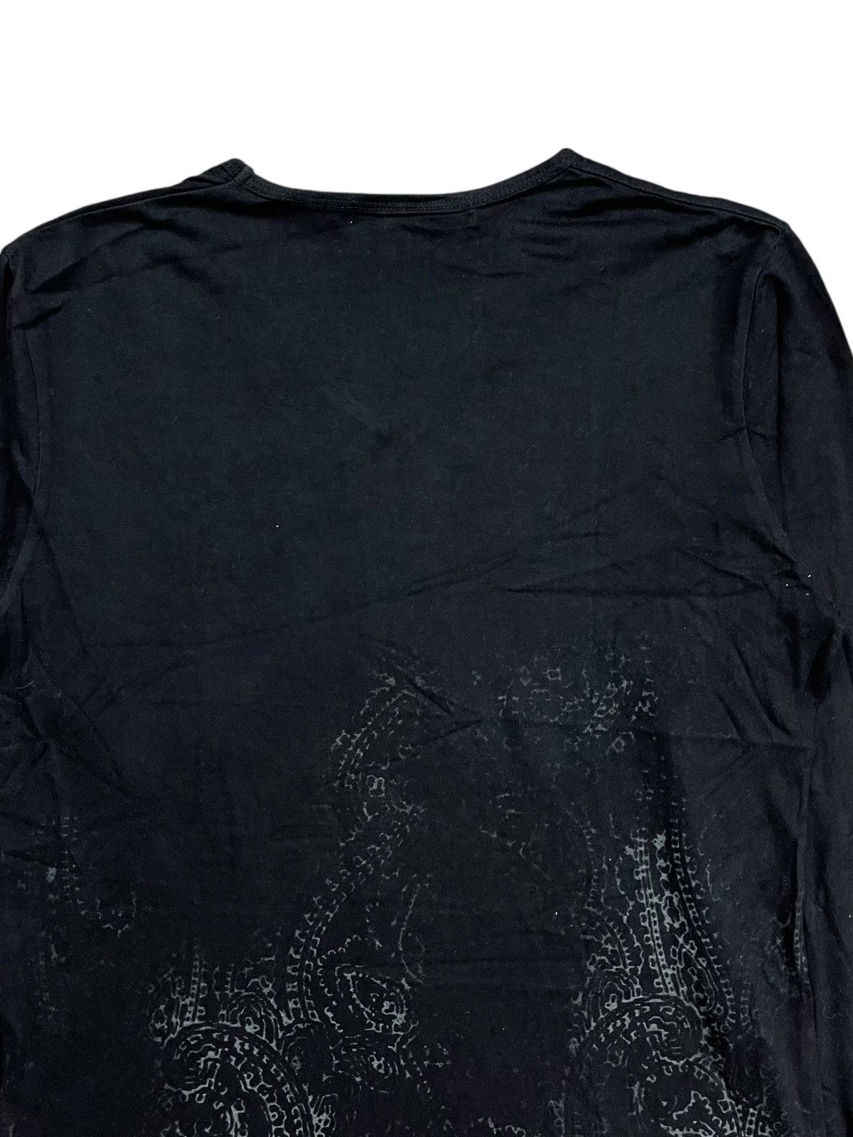 GOSTAR DE FUGA 2000s Fuga - Vkei Style Paisley Vneck LS Size US M / EU 48-50 / 2 - 3 Thumbnail