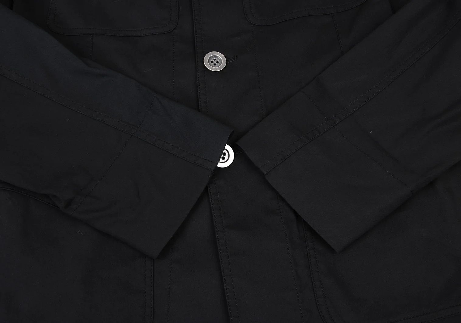 Jean Paul Gaultier Cotton Military Jacket in Black Size 46 Size US S / EU 44-46 / 1 - 7 Thumbnail