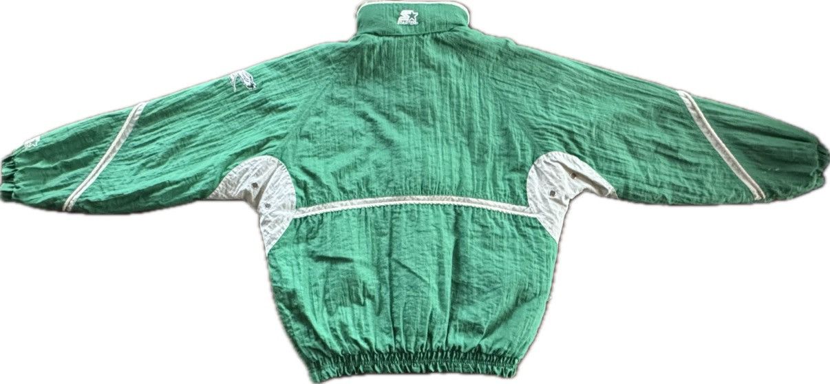 NFL × Vintage 90's Philadelphia Eagles Starter Kelly Green NFL Jacket Size US M / EU 48-50 / 2 - 2 Thumbnail