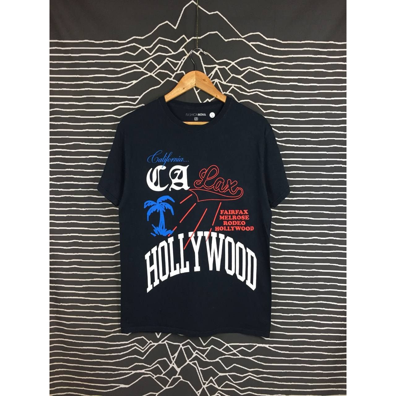 Fashion Nova × Vintage Fashion Nova Addicted To The Fame Hollywood Graphic Tee Size US M / EU 48-50 / 2 - 2 Thumbnail