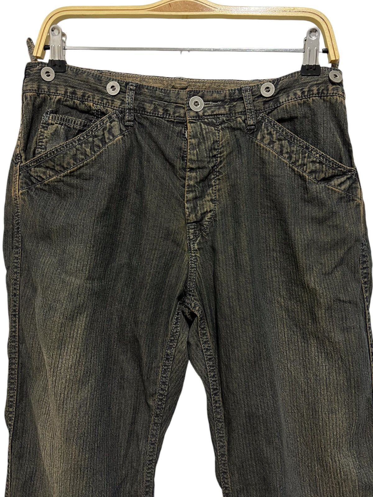 If Six Was Nine × Japanese Brand × Le Grande Bleu (L.G.B.) G.O.A buckle pants Size US 29 - 3 Thumbnail