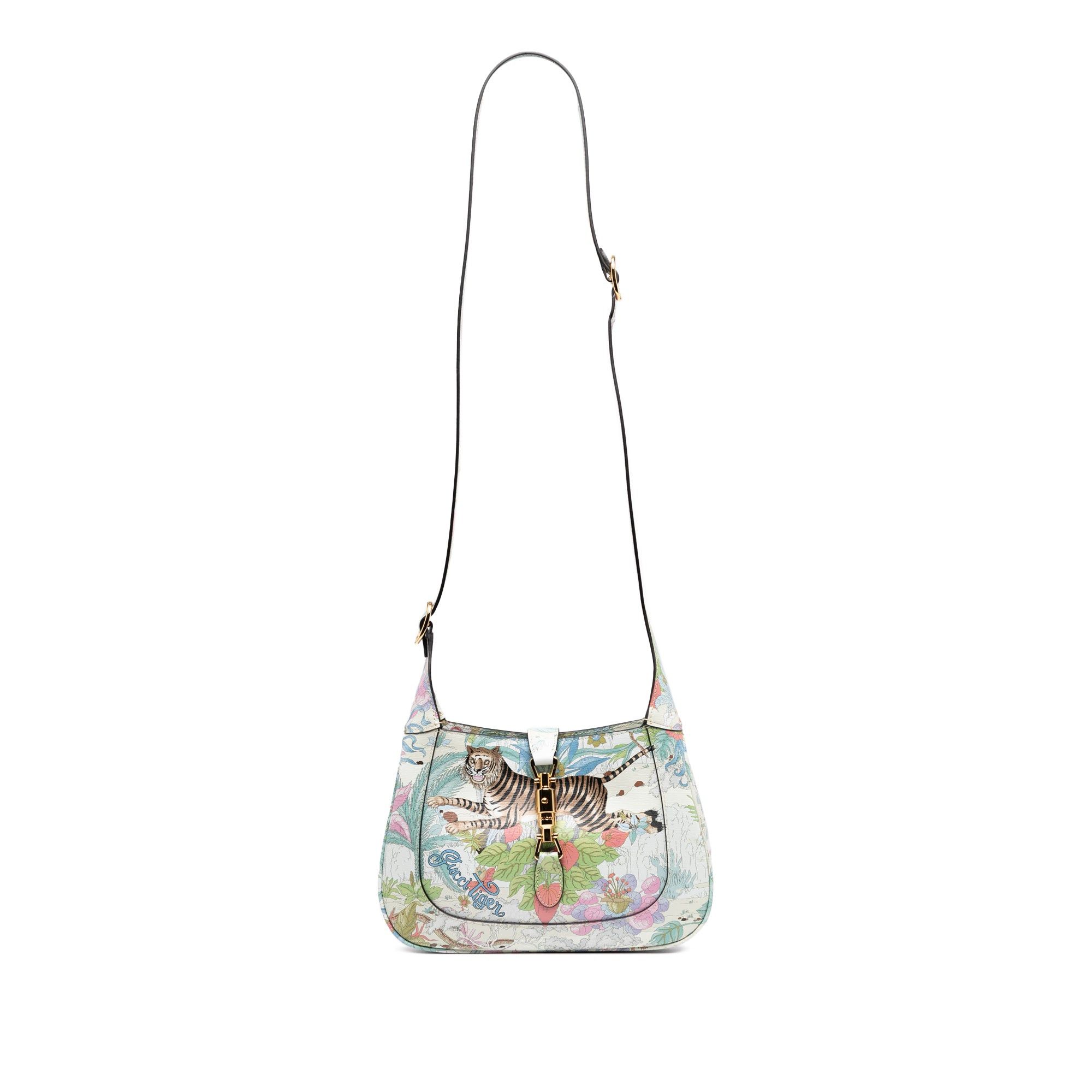Small Calfskin Tiger Jackie 1961 Crossbody
