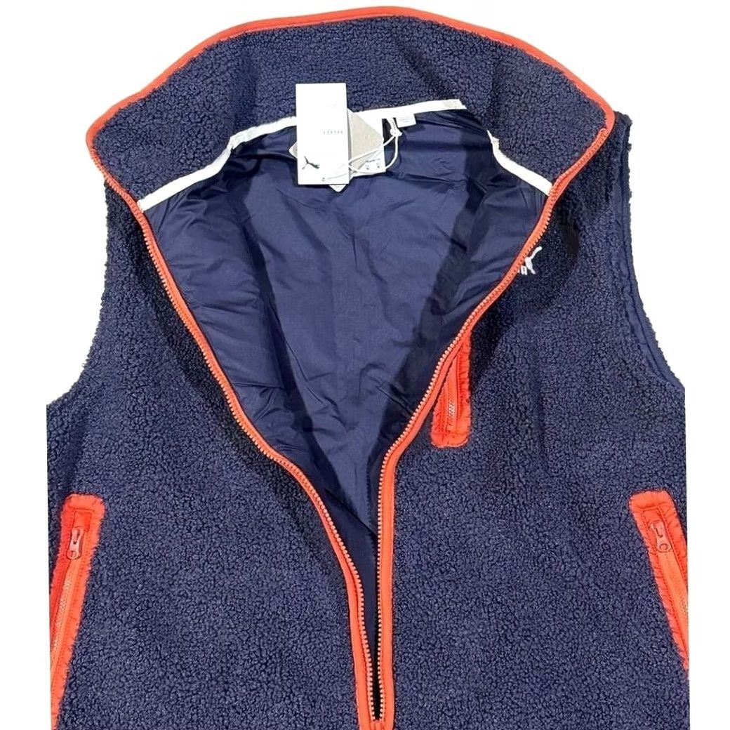 Puma Puma The Neverworn II Sherpa Full Zip Vest Navy Blue Mens Sz M (623014-16) Size US M / EU 48-50 / 2 - 7 Thumbnail
