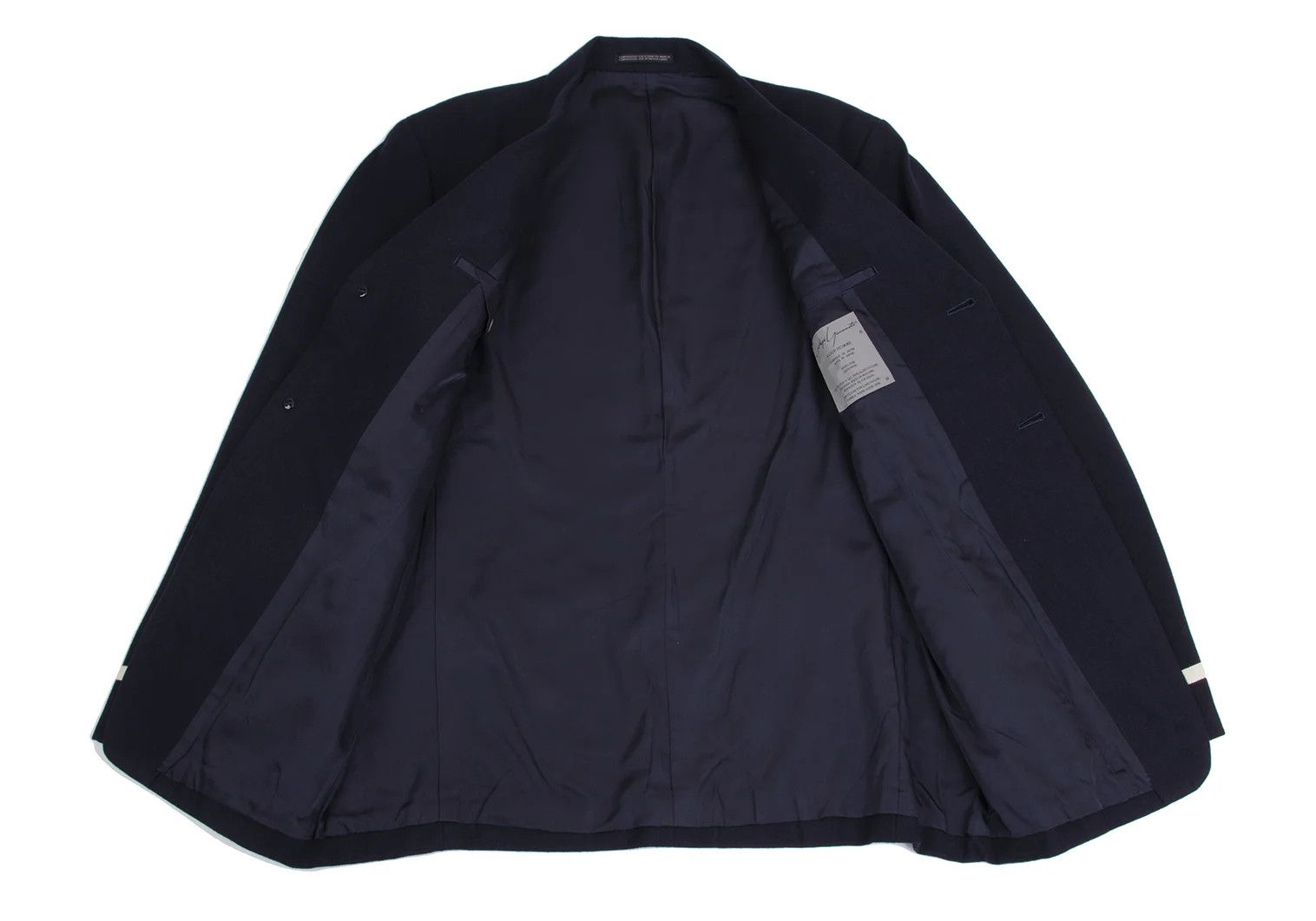 Yohji Yamamoto Yohji Yamamoto Doublure Wool Jacket Navy M Size US M / EU 48-50 / 2 - 11 Thumbnail