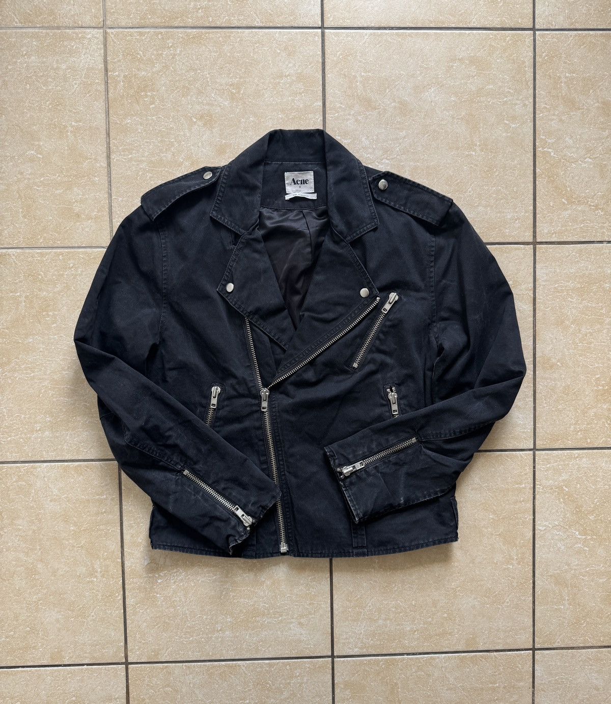 y*u様 ACNE STUDIOS Council Black SS13 デニム Acne Studios Acne Studios Council Black SS13 Jacket | Grailed