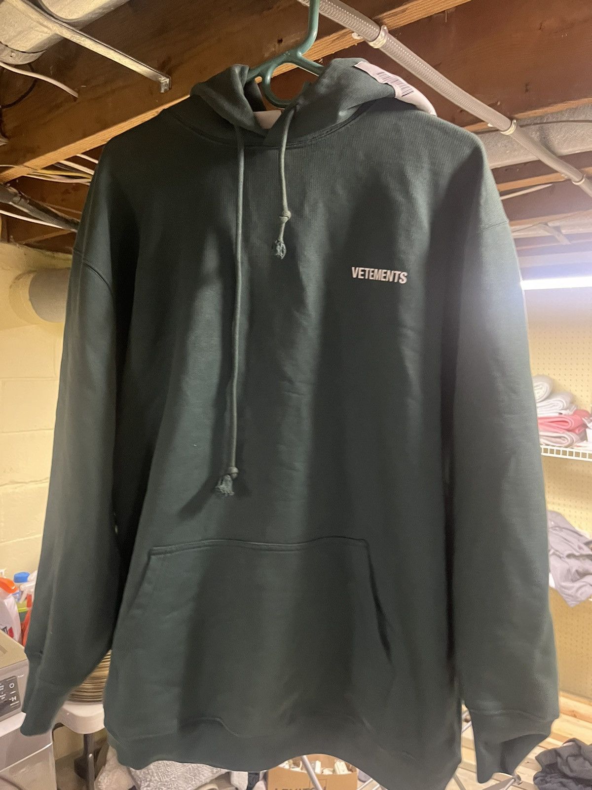 Vetements Vetements Bar Code Hoodie Size US L / EU 52-54 / 3 - 11 Thumbnail