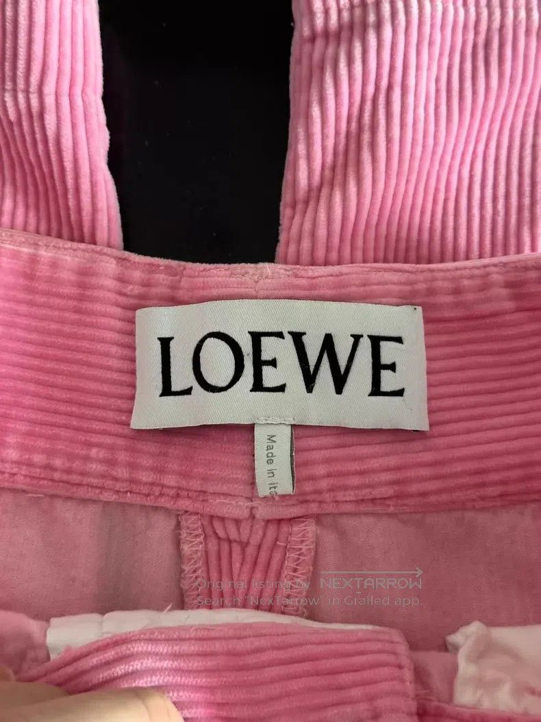 Loewe Loewe Pink corduroy double knee logo jeans Size 25" / US 0 / IT 36 - 3 Thumbnail