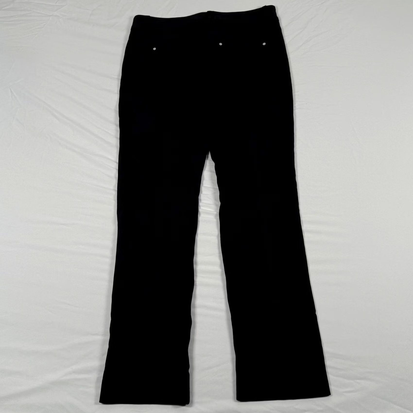 White House Black Market WHBM Pant 00 Slim Leg Stretch Minimalist Office Corpcore Y2K Career Retro Chic Womens Pants Size 24" / US 00 / IT 34 - 7 Thumbnail