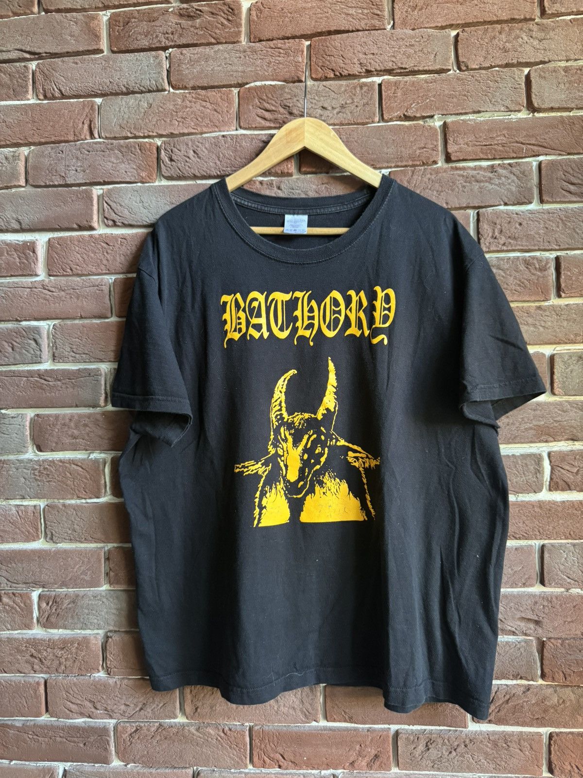 Band Tees Rare Bathory Band Black Metal T-Shirt Goth Hype Size US XL / EU 56 / 4 - 1 Thumbnail