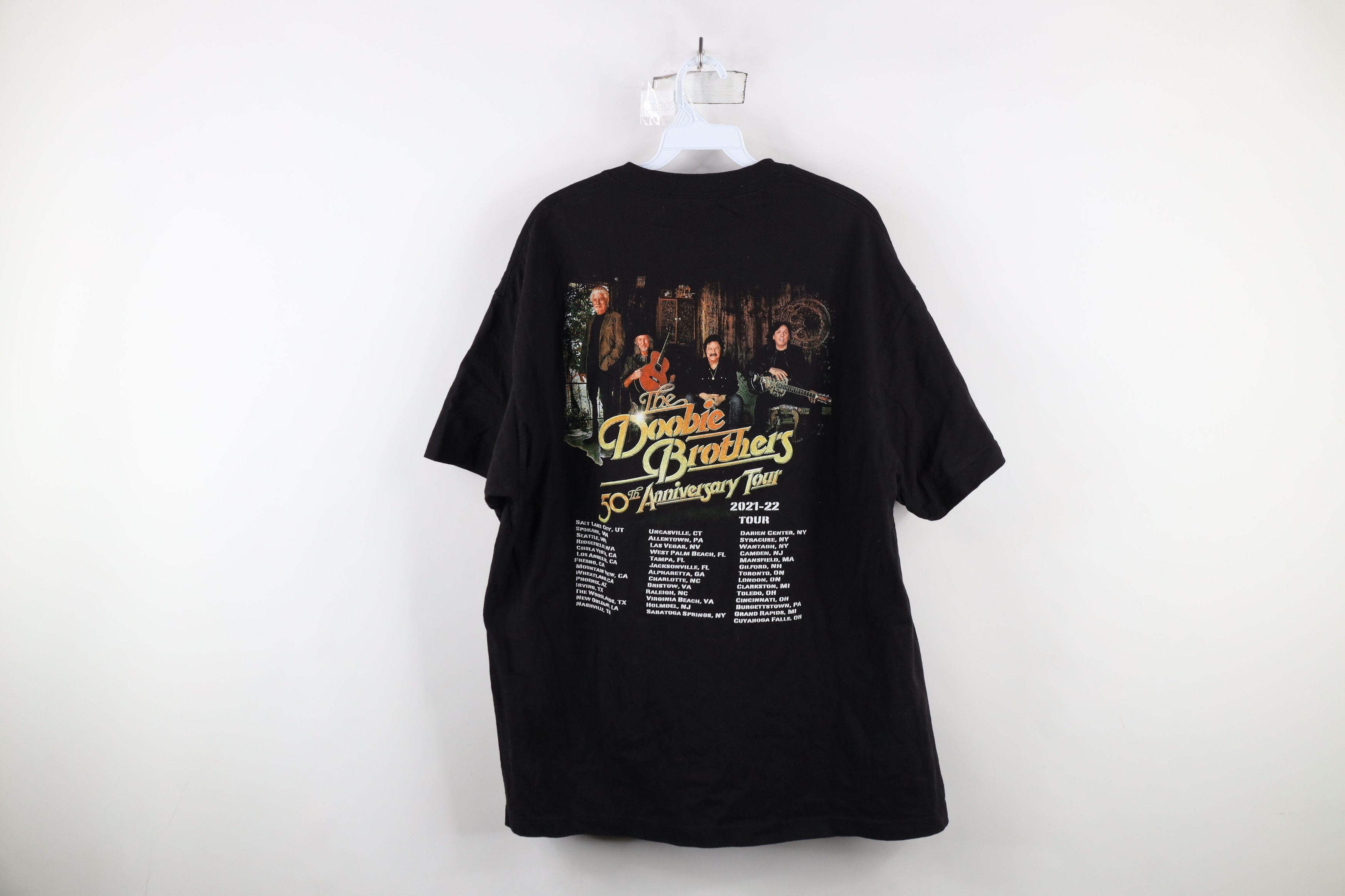 Vintage Y2K 50th Anniversary Tour The Doobie Short Sleeve T-Shirt Size US XL / EU 56 / 4 - 11 Thumbnail