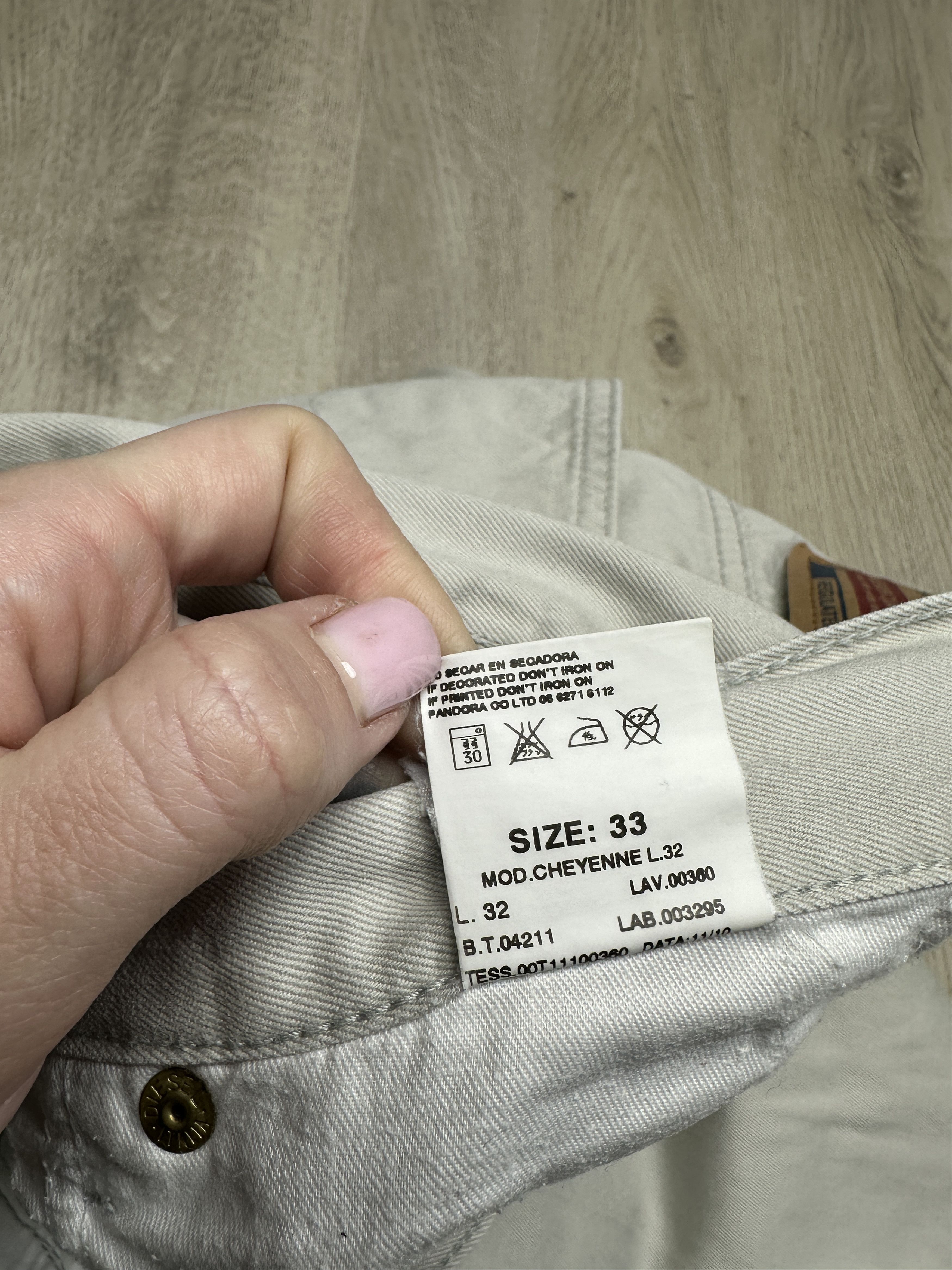 Diesel Diesel 90s Vintage Mens Denim Pants Jeans Size US 33 - 9 Thumbnail