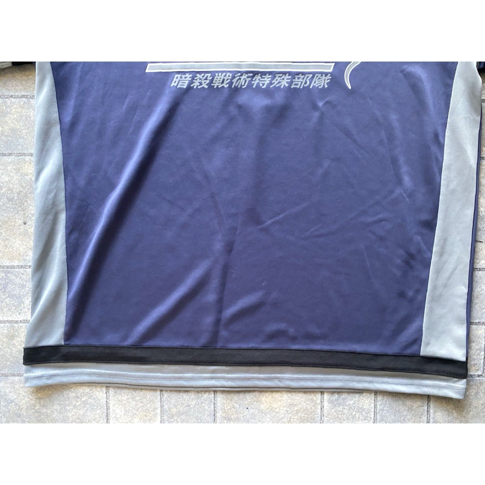 Vintage Box Lunch Naruto Jersey Men’s 2X Anbu Black Ops Kakashi Shirt Short Sleeve Black Jersey Anime Mens 2X Size US XXL / EU 58 / 5 - 2 Thumbnail