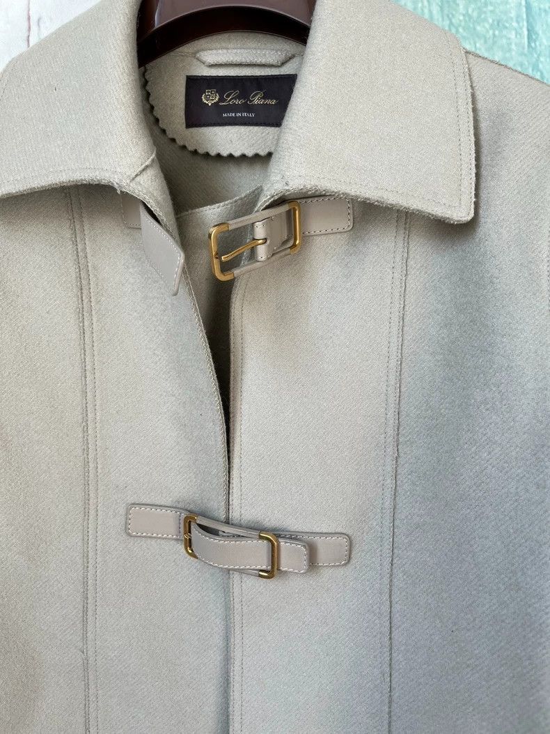 Loro Piana LORO PIANA Velvet coat with snap fasteners Size XS / US 0-2 / IT 36-38 - 5 Thumbnail