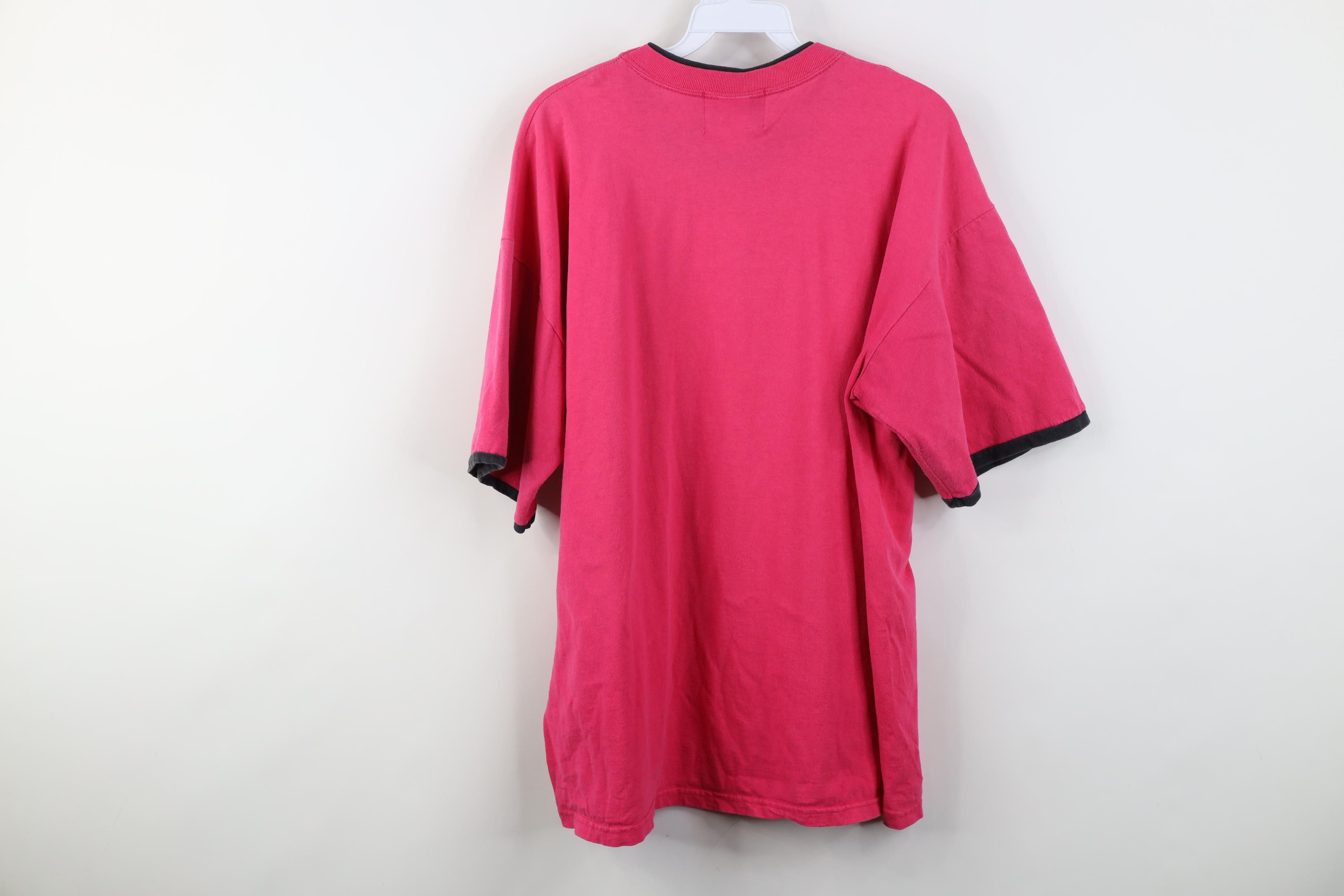 Vintage Vintage 90s Streetwear Earth Layered Roll Cuff T-Shirt USA Size L / US 10 / IT 46 - 11 Thumbnail