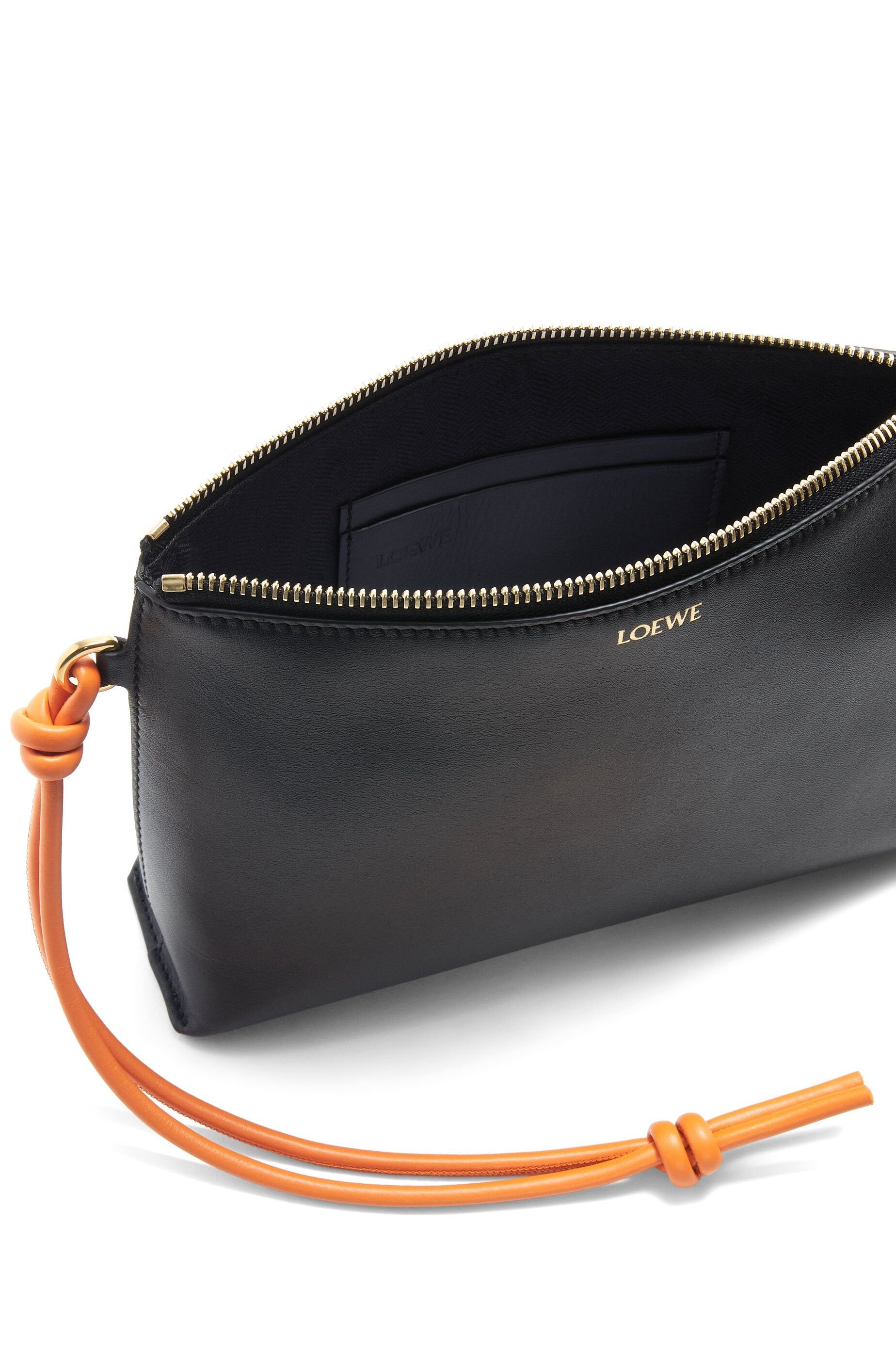 Loewe o1in1g0426 Size: OS / Knot T Pouch in Black Size ONE SIZE - 4 Thumbnail
