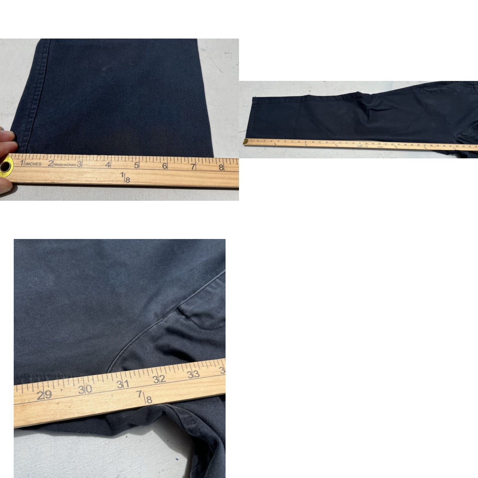 Vintage NikeSB Pants Black Flat Front 32 Regular 5-Pocket Chino Skate Casual Work Mens Size US 32 / EU 48 - 10 Thumbnail