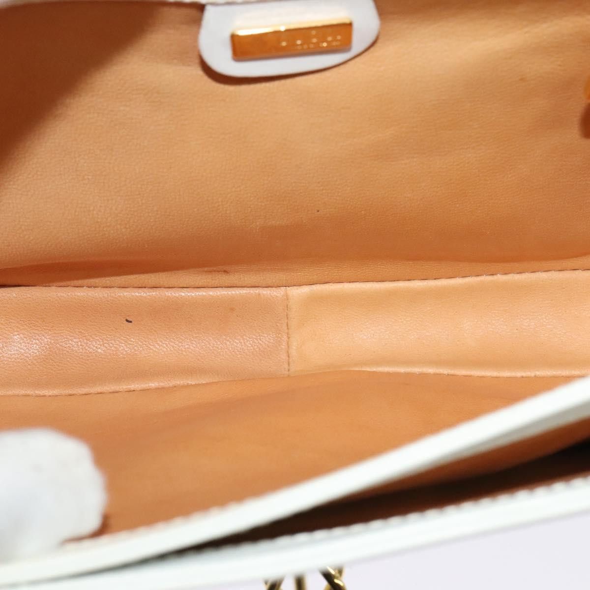 Gucci GUCCI Shoulder Bag Leather White Gold Size ONE SIZE - 10 Thumbnail