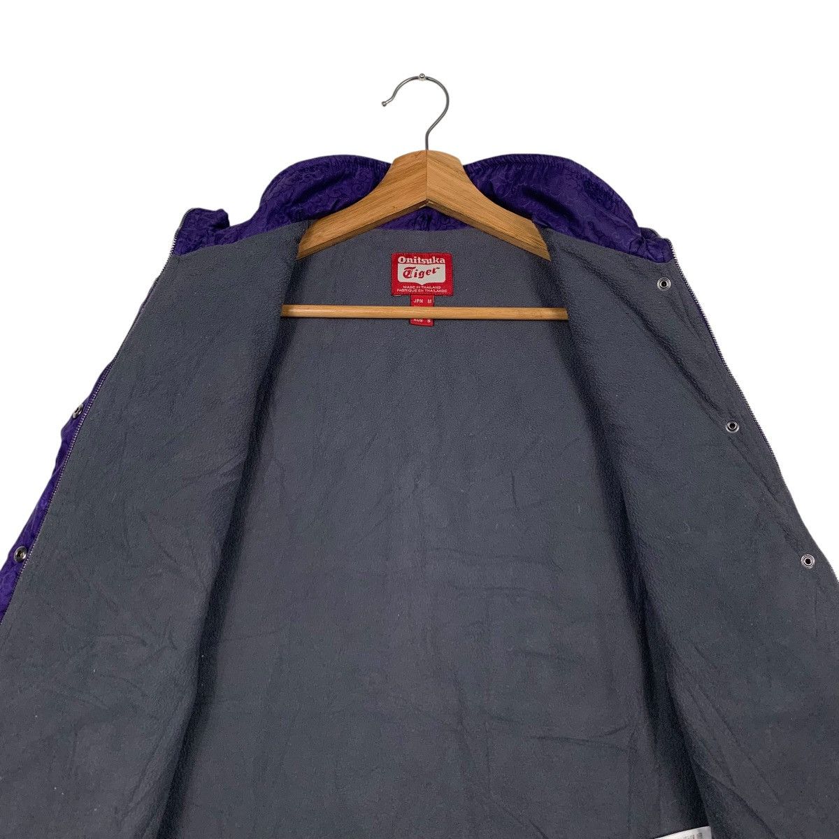 Asics ONITSUKA TIGER Purple Puffer Vest #2345-C105 Size S / US 4 / IT 40 - 12 Thumbnail