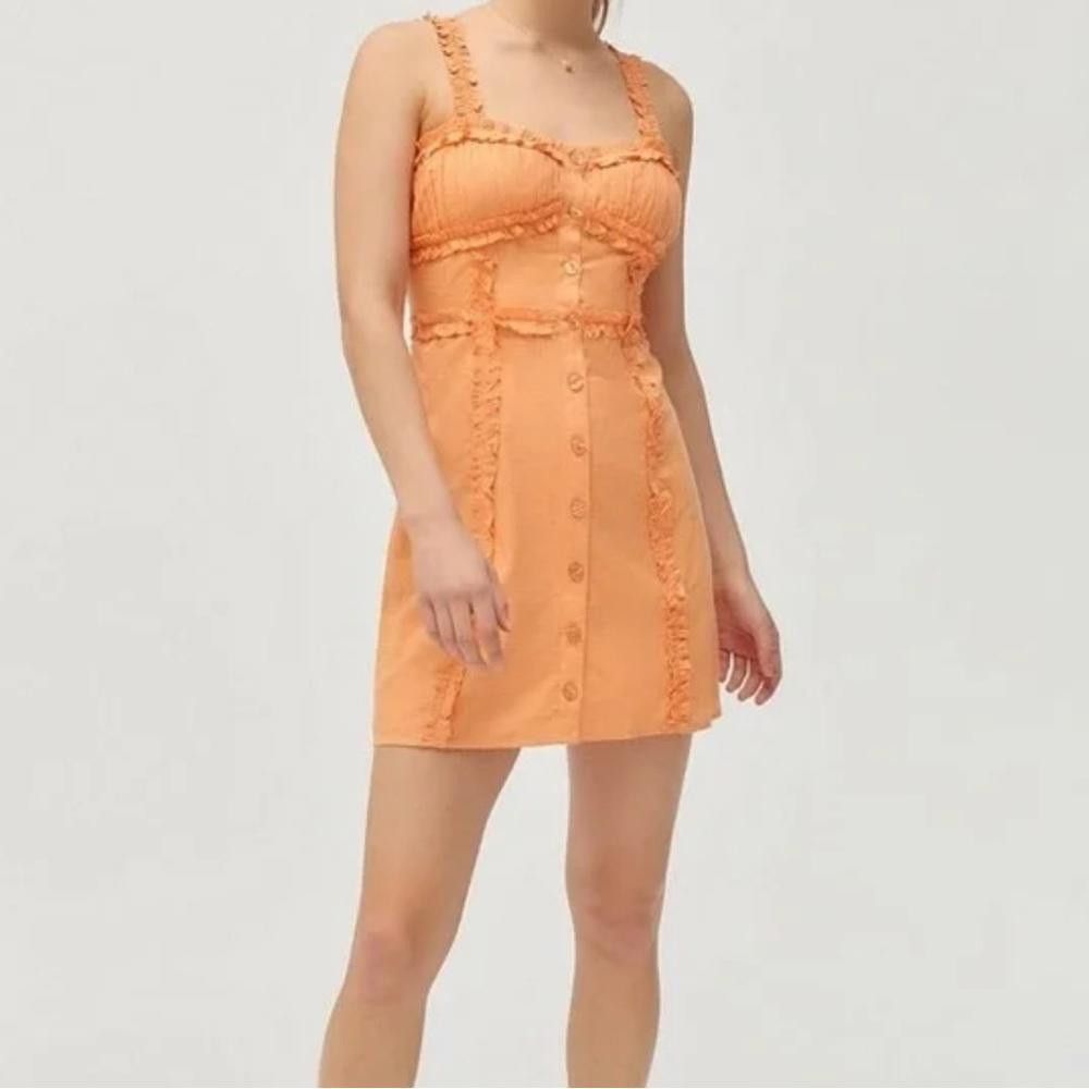 Urban Outfitters Urban Outfitters l NWT Luxe Dreams Button Up Dress Medium Size M / US 6-8 / IT 42-44 - 9 Thumbnail