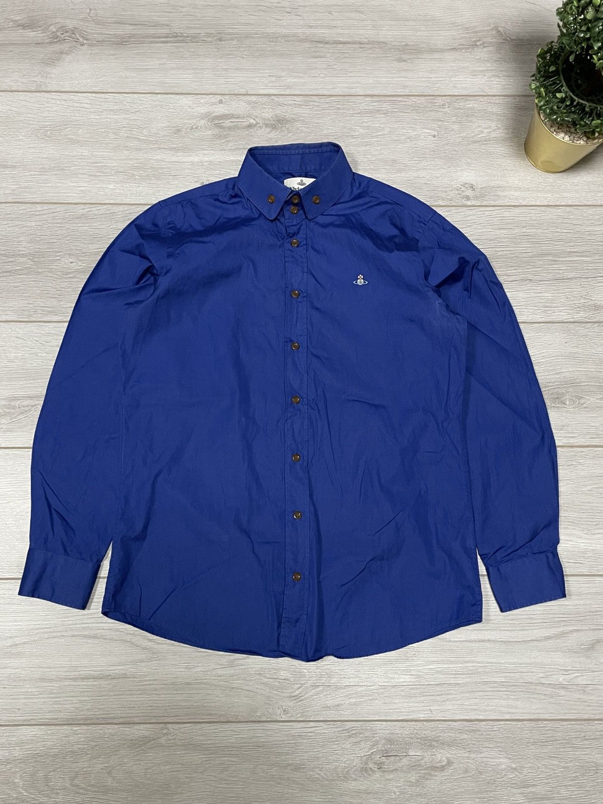 Vivienne Westwood Vivienne Westwood shirt buttons vintage orb Size US M / EU 48-50 / 2 - 1 Thumbnail
