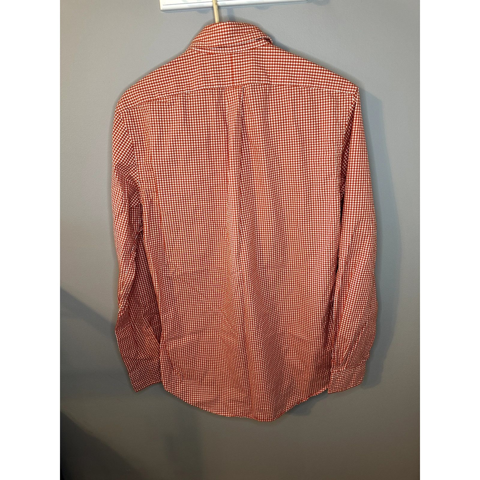 Ralph Lauren Ralph Lauren Check Long Sleeve Button Down Shirt Orange S Size US S / EU 44-46 / 1 - 6 Thumbnail