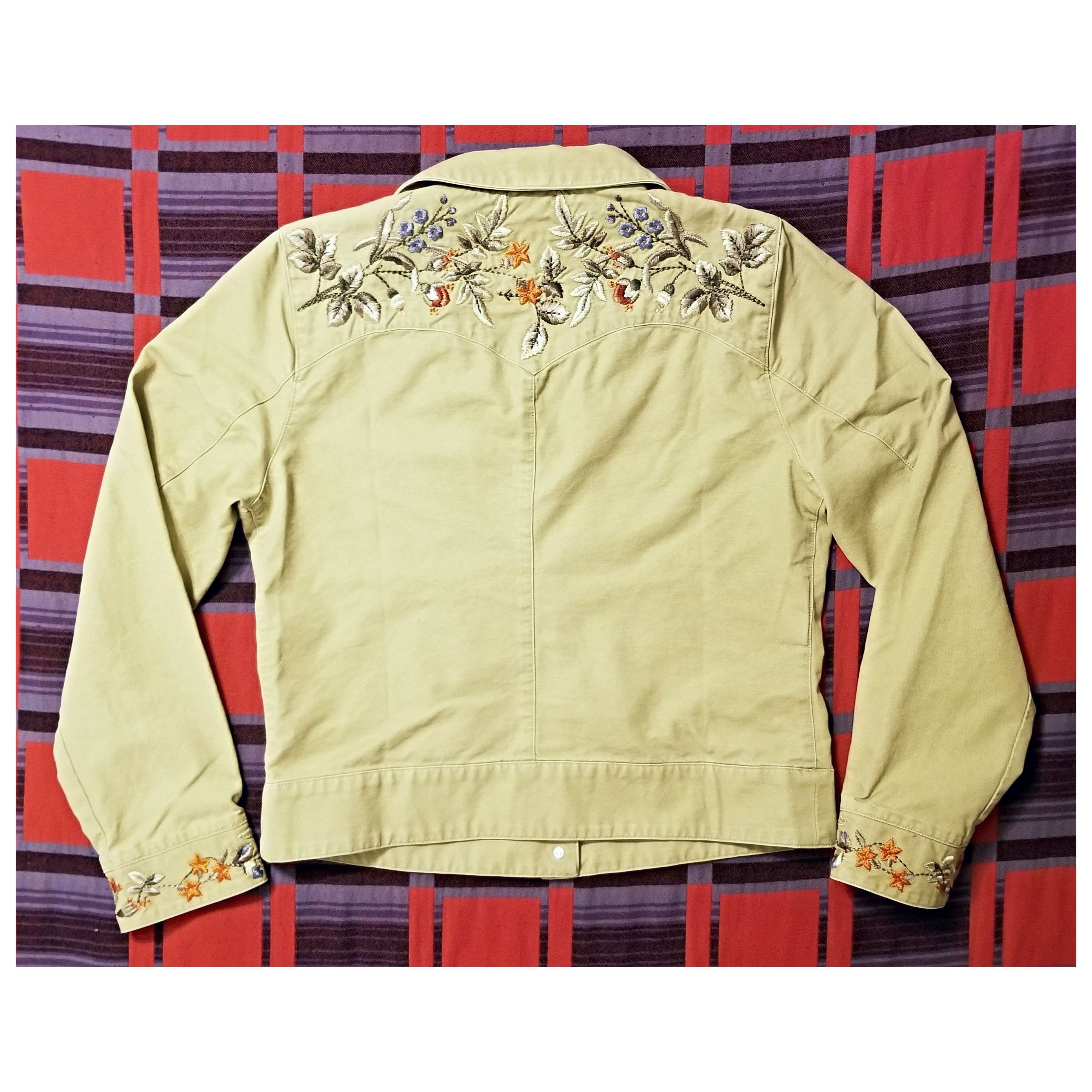 Ralph Lauren RALPH LAUREN EMBROIDERED WESTERN CANVAS JACKET- SIZE MEDIUM Size M / US 6-8 / IT 42-44 - 11 Thumbnail