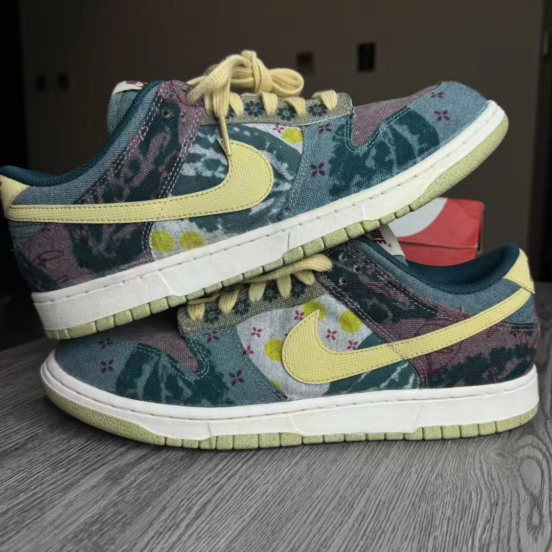Nike Nike Dunk SP Community Garden Cashew Flower Size 44 Size US 11 / EU 44 - 2 Thumbnail