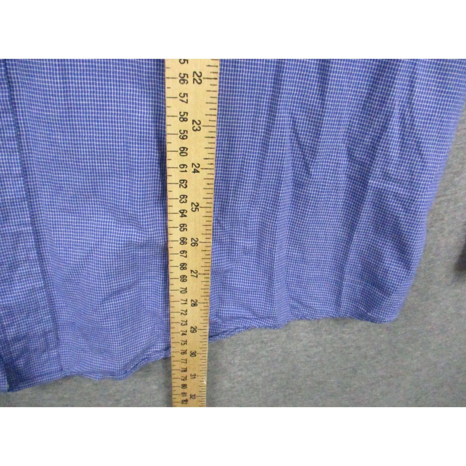 Brooks Brothers VINTAGE Brooks Brothers Shirt 16 Blue Pocket Oxford Plaid Hong Kong Shirt blue plaid pocket oxford Brooks Brothers Mens 16 Size US L / EU 52-54 / 3 - 5 Thumbnail