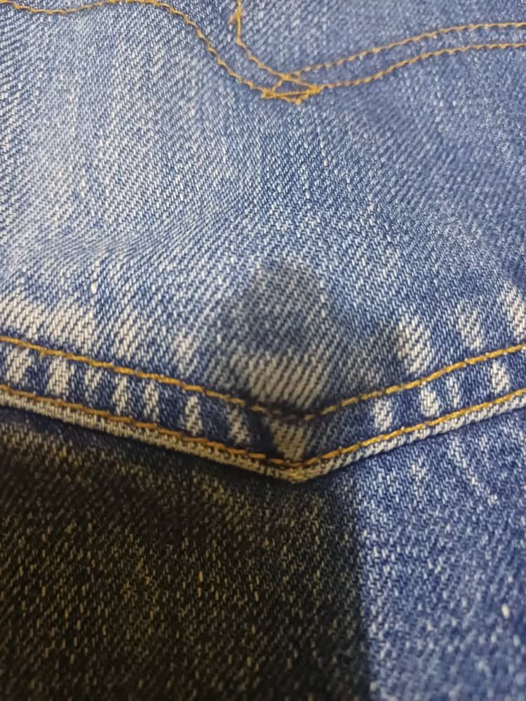 Levi's VINTAGE 80'S LEVIS BIG E SELVEDGE BUTTON 555 Size US 33 - 7 Thumbnail