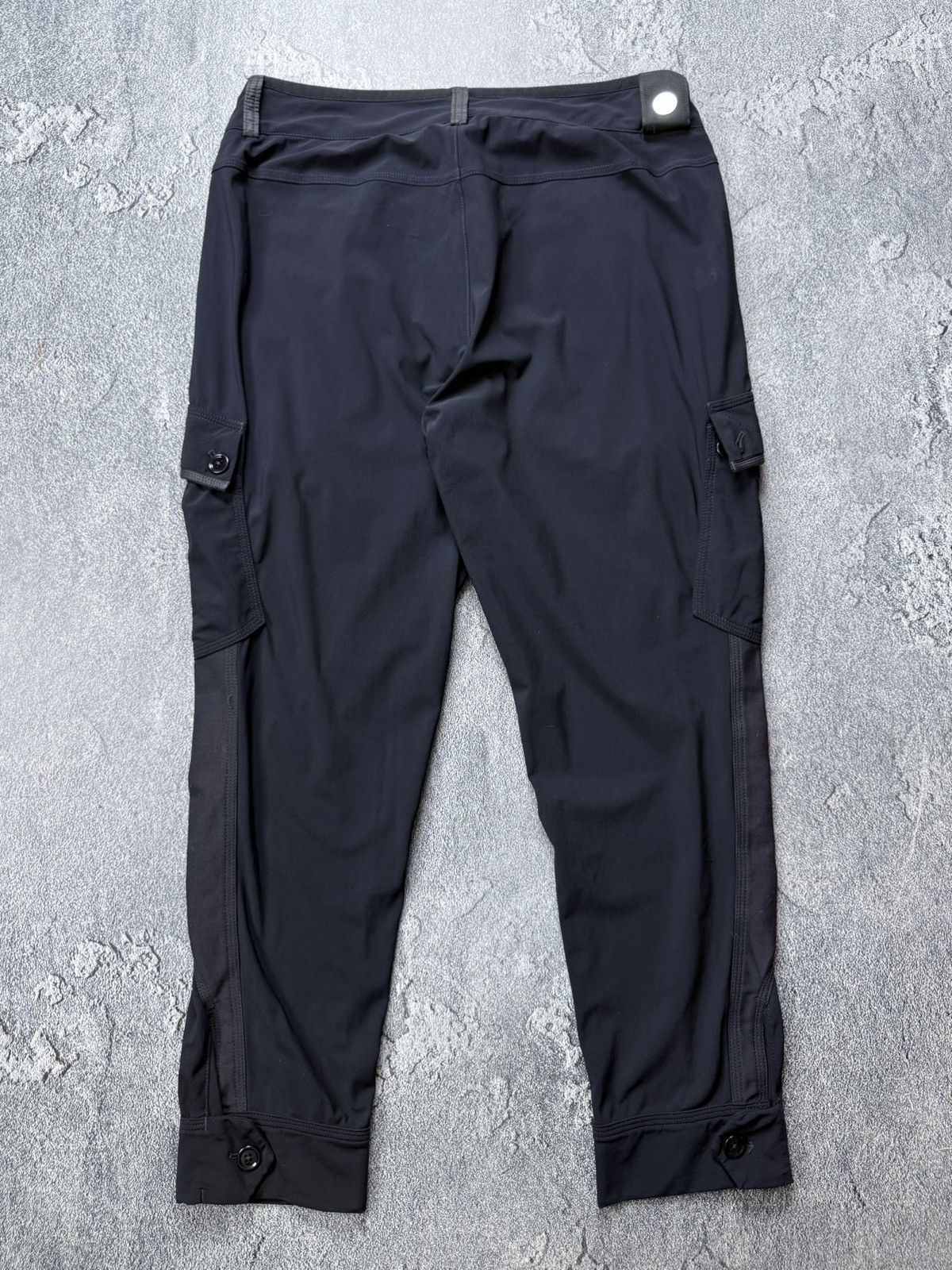 Ann Demeulemeester High Use by Claire Campbell Waits Logo Tech Cargo Sweatpants Size 30" / US 8 / IT 44 - 5 Thumbnail