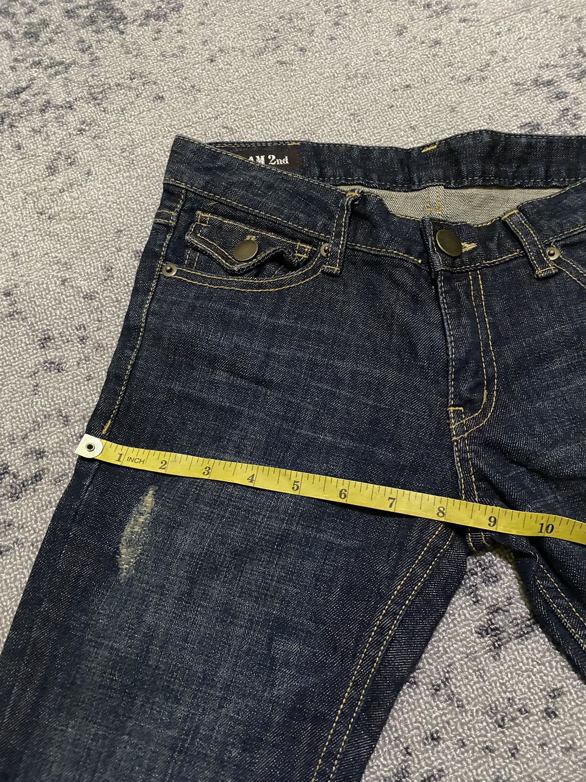Hysteric Glamour Y2k Glam 2nd flare jeans Size 28" / US 6 / IT 42 - 13 Thumbnail