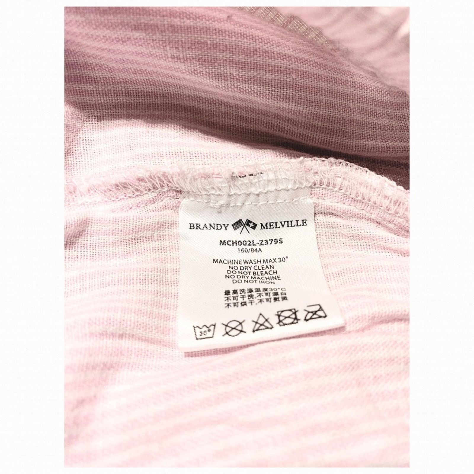 Brandy Melville BRANDY MELVILLE NANDA PAJAMA PANTS Size 28" / US 6 / IT 42 - 3 Thumbnail