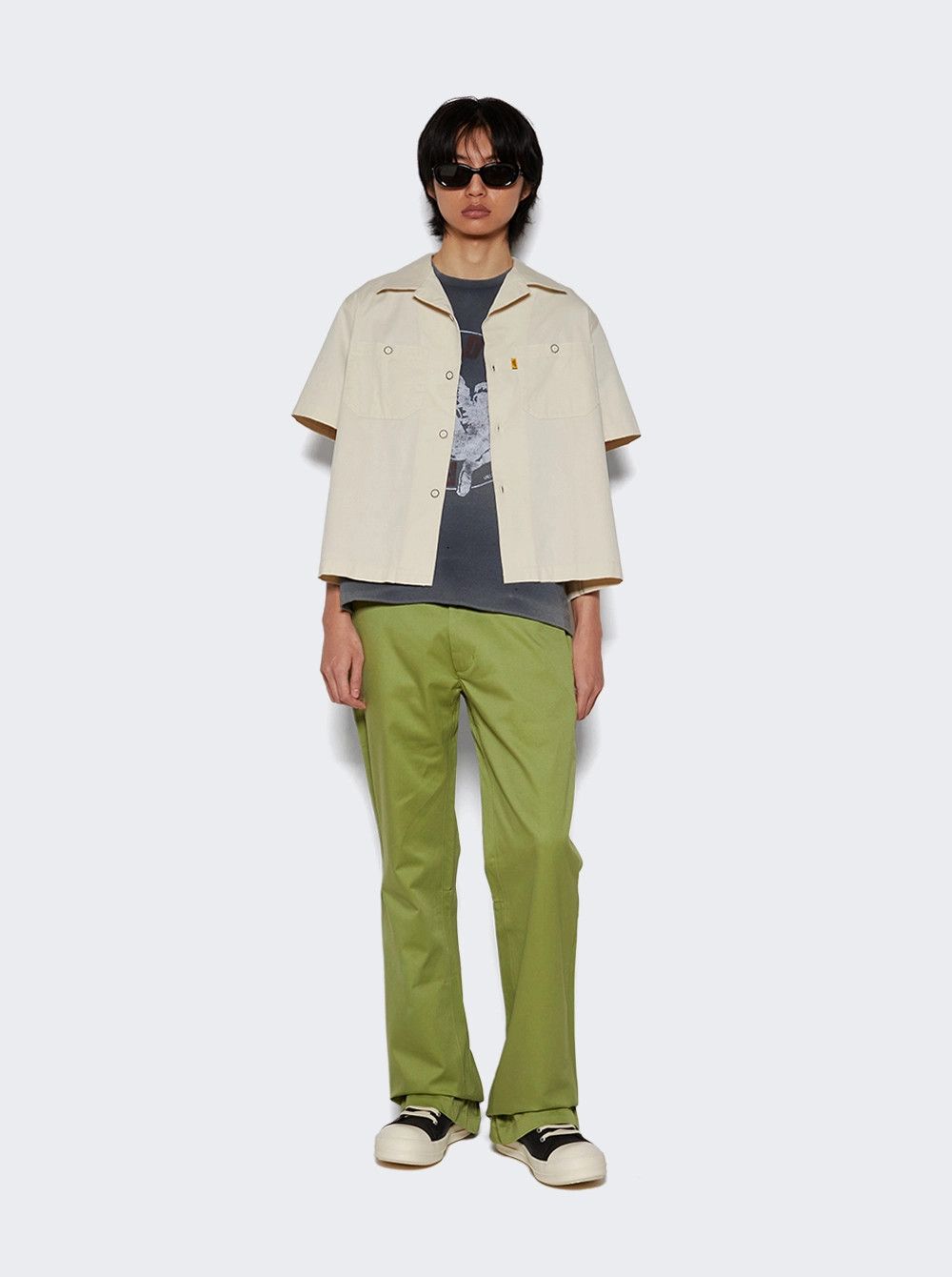 Gallery Dept. o1mle0825 Mechanic Shirt in White Size US XXL / EU 58 / 5 - 2 Thumbnail