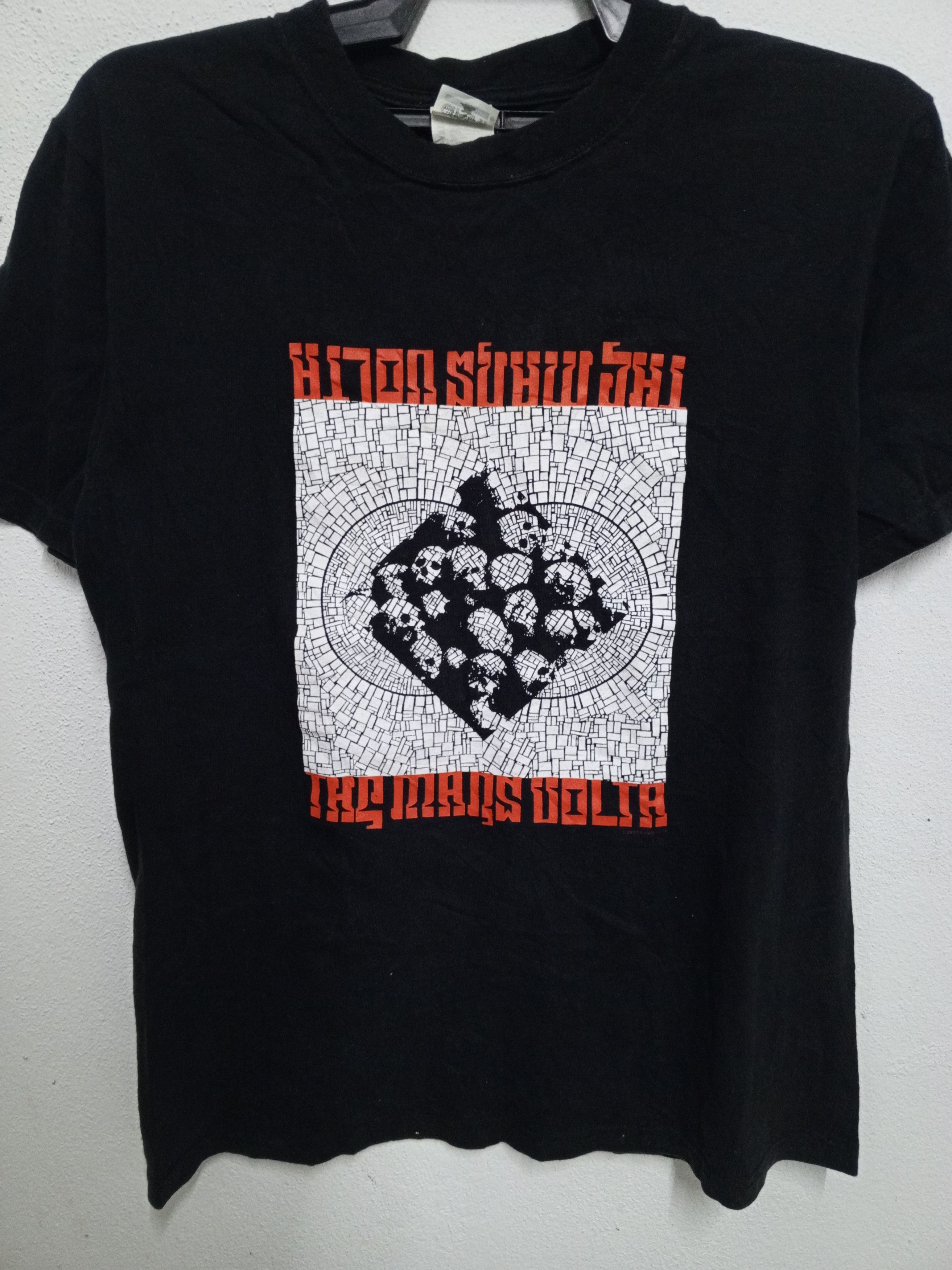 Anvil 💥💀 vtg 2005 /Anvil 🔵 💀 💥THE MARS VOLTA MANY SKULLS RARE Size US S / EU 44-46 / 1 - 5 Thumbnail