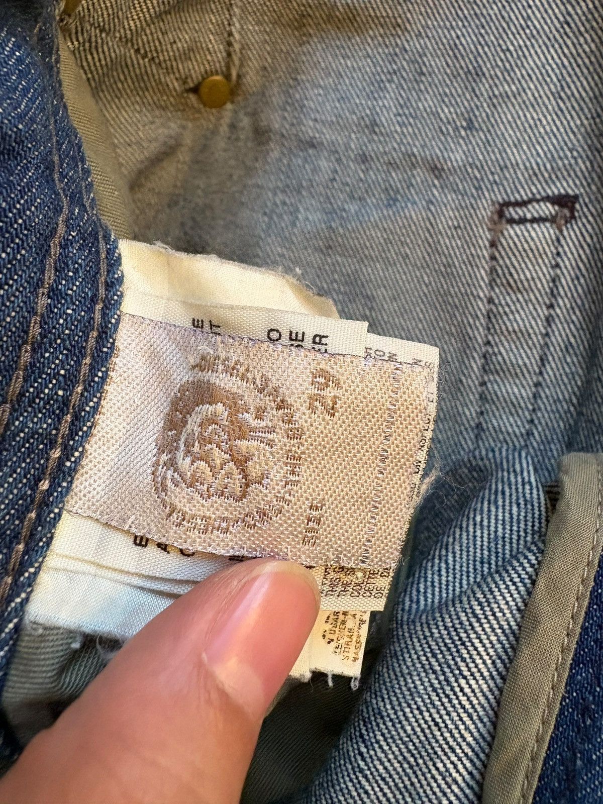 Diesel Vintage Diesel Pheyo Mud Wash Buckle Back Baggy Jeans Size US 32 / EU 48 - 9 Thumbnail