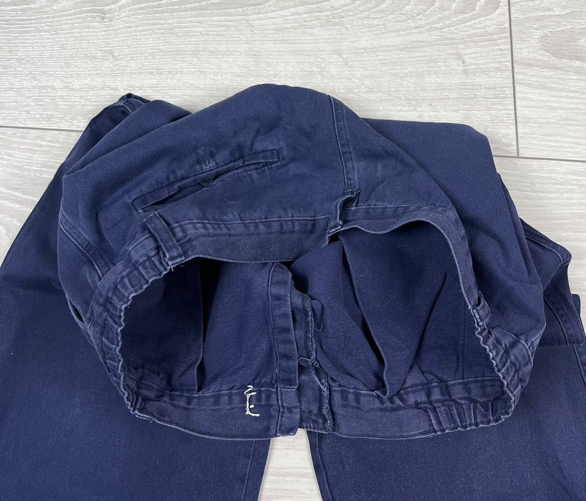 Le Laboureur Le Laboureur Vintage 80s Blue French Work Pants Size US 34 / EU 50 - 6 Thumbnail