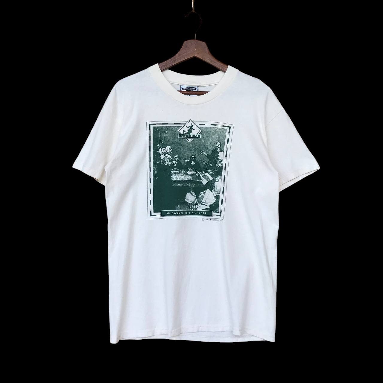 Salem Sportswear × Vintage RARE VINTAGE 1994 SALEM XTREME DESIGN WITCHCRAFT TRIALS Size US M / EU 48-50 / 2 - 1 Thumbnail