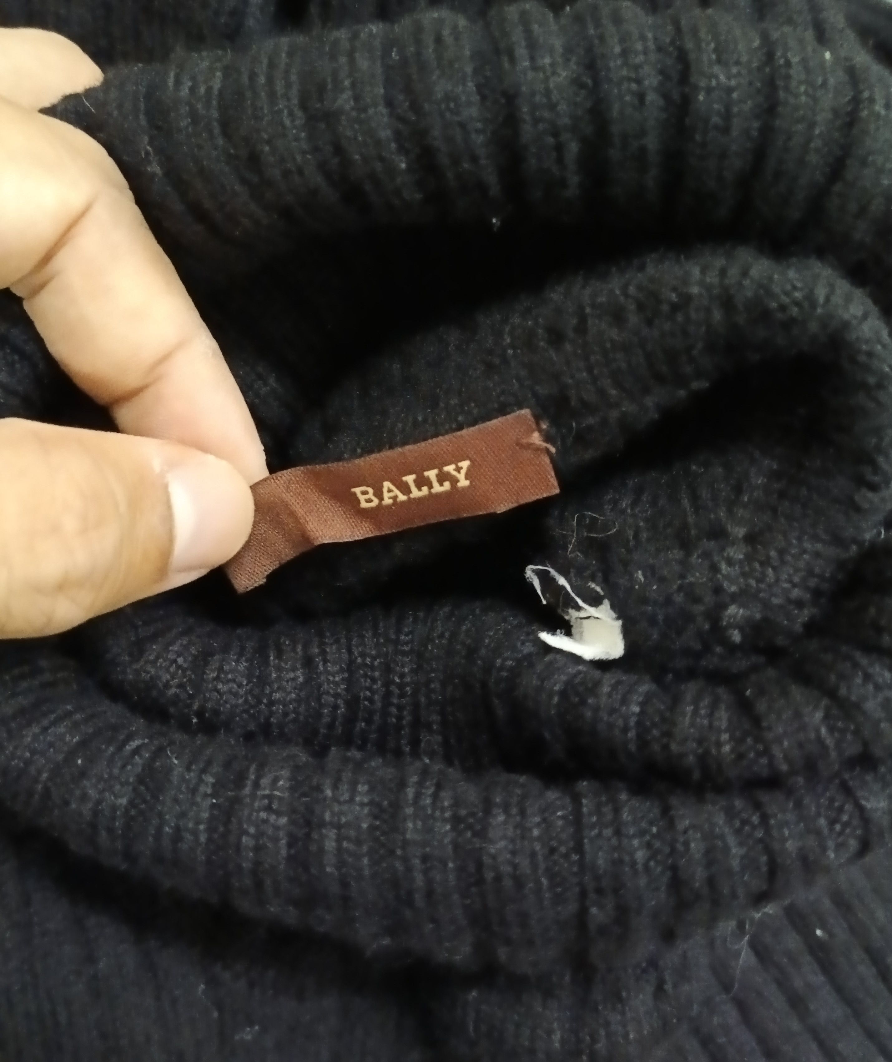 Bally BALLY TURTLENECK WOOL BLACK KINTWEAR(USA38)) Size S / US 4 / IT 40 - 8 Thumbnail