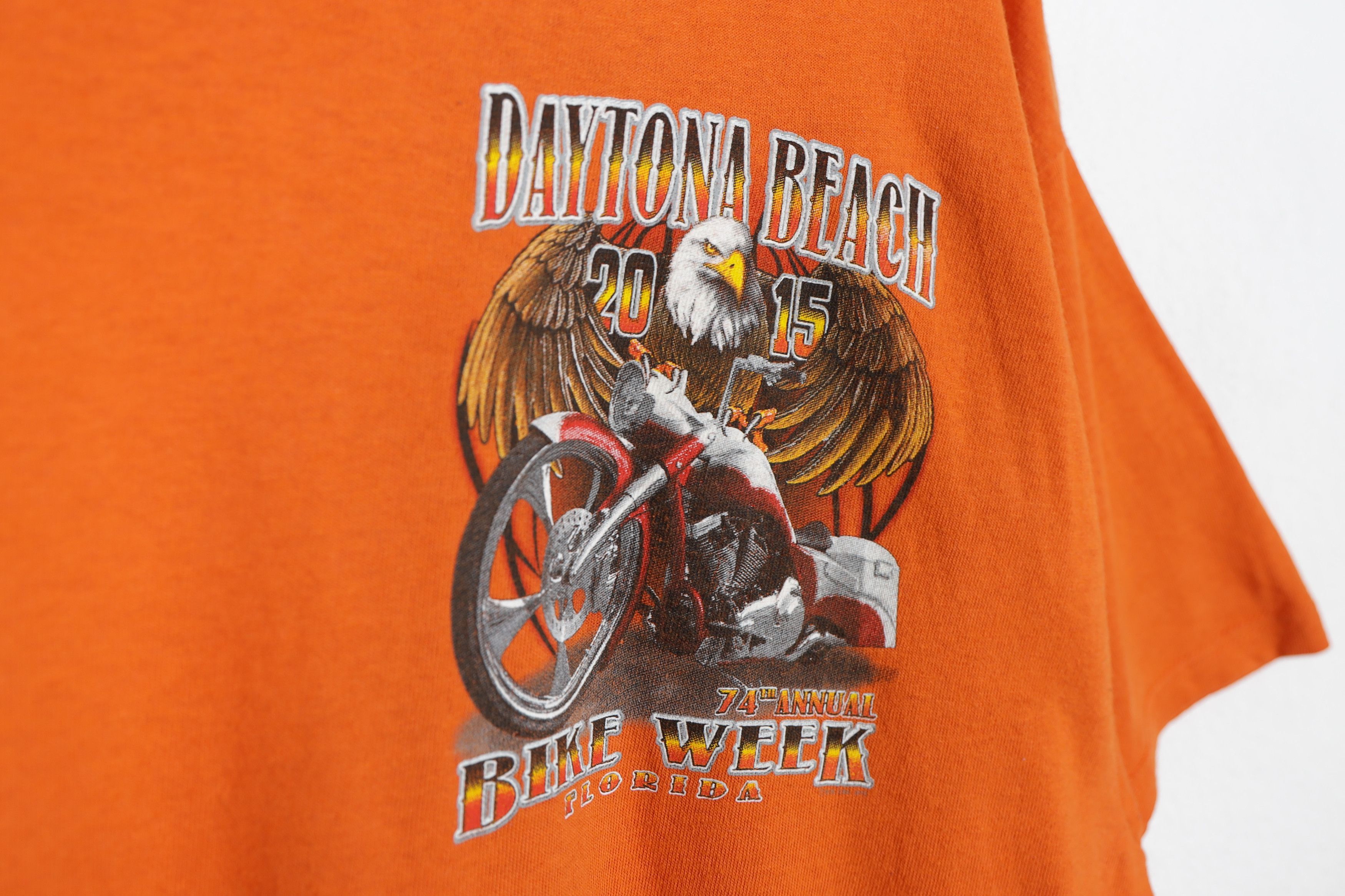 Daytona × West Coast Choppers Vintage Daytona Beach Biker Week Florida Y2K Graphic Tee Size US XL / EU 56 / 4 - 4 Thumbnail