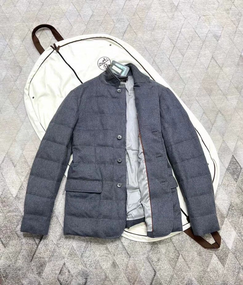 Loro Piana LORO PIANA Camel hair goose down jacket Size US S / EU 44-46 / 1 - 3 Thumbnail