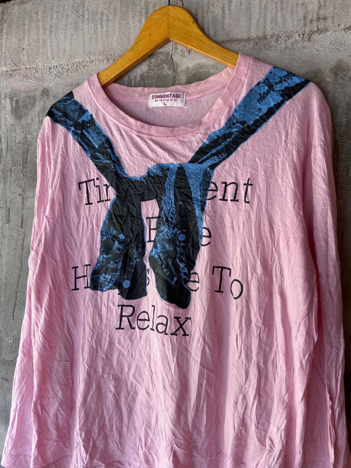 Japanese Brand COMMONTAGE RELAX LONG SLEEVE Size US M / EU 48-50 / 2 - 4 Thumbnail