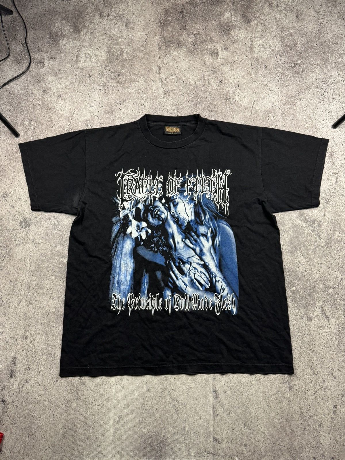 Band Tees Vintage Cradle of Filth Principles of Evil Made Flesh band Size US XL / EU 56 / 4 - 1 Thumbnail