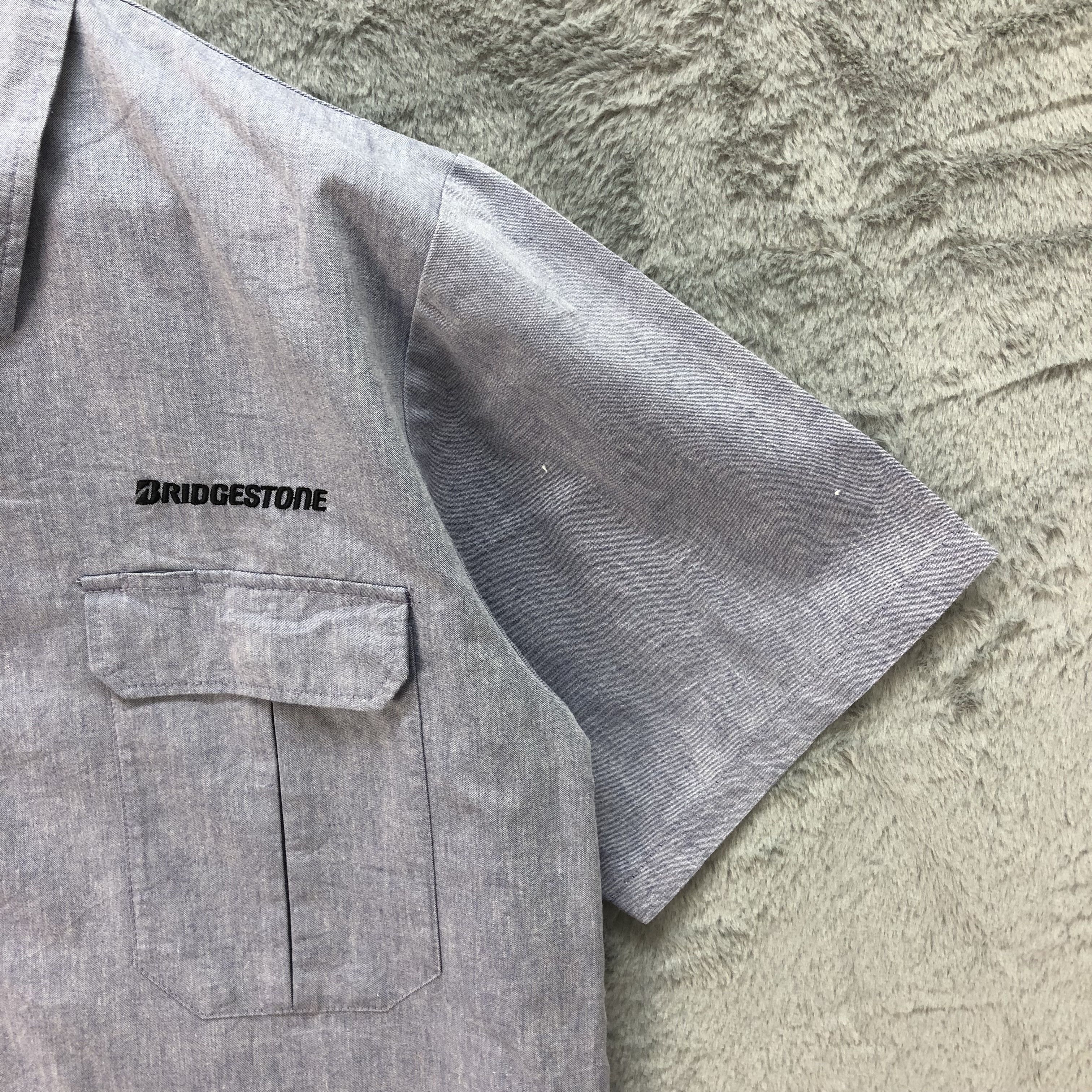 Sports Specialties BRIDGESTONE BUTTON UP SHIRTS #4746-167 Size US L / EU 52-54 / 3 - 6 Thumbnail