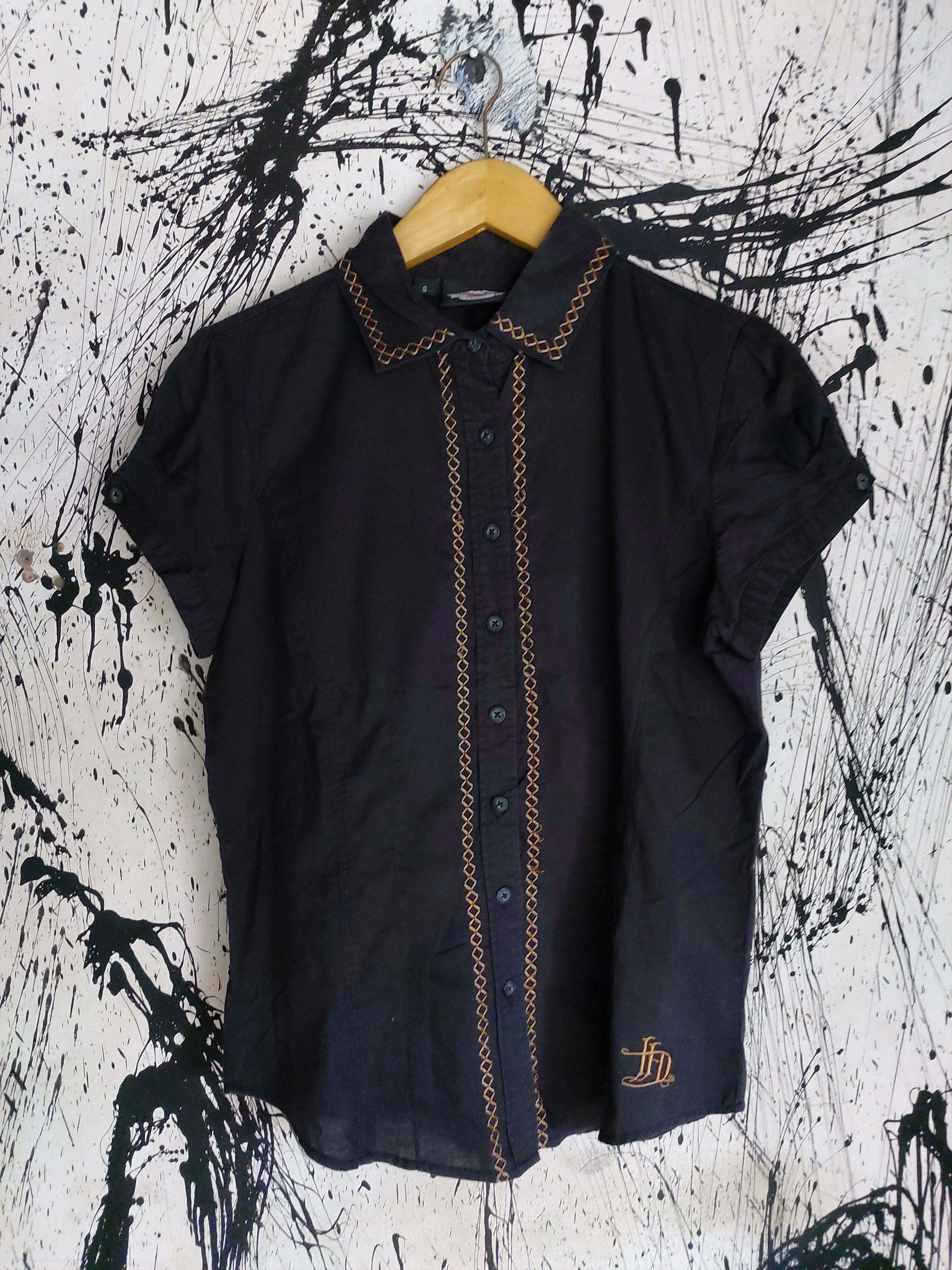 Harley Davidson × If Six Was Nine SHORT SHIRT HARLEY DAVIDSON MOTOR CLOTHES Size S / US 4 / IT 40 - 1 Thumbnail