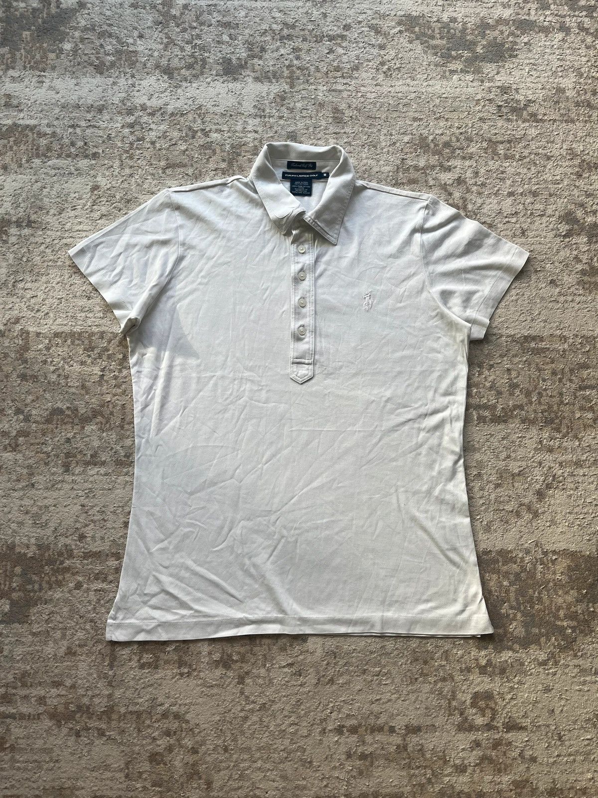 Polo Ralph Lauren Polo Ralph Lauren Golf Sz M Made in Peru 2000s Tone Pony Size M / US 6-8 / IT 42-44 - 1 Thumbnail