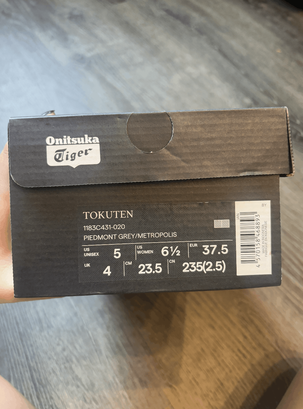 Onitsuka Tiger *Brand New* Onitsuka Tiger- TOKUTEN (Size W6.5/M5, Grey) Size US 6.5 / IT 36.5 - 5 Thumbnail